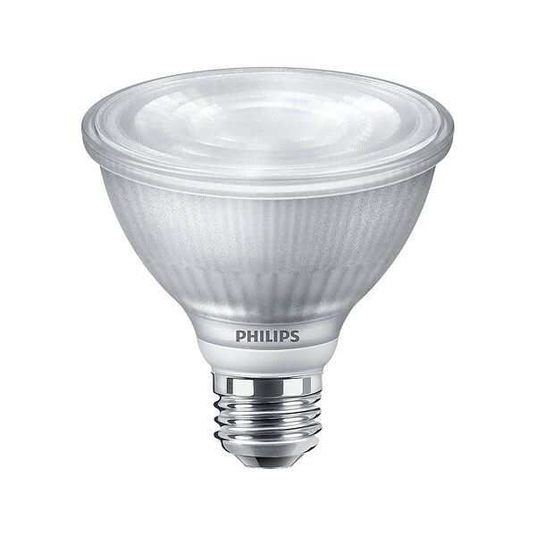 Light Bulbs Philips 8.5-Watt Warm White LED Spot Bulb, 6/Carton (568006) 3 Light Bulbs Philips 8.5-Watt Warm White LED Spot Bulb, 6/Carton (568006)