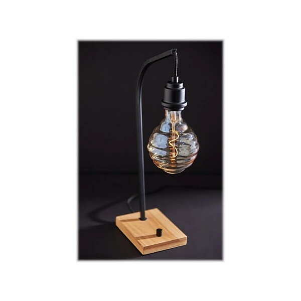 Desk Lamps Adesso Wren Incandescent Desk Lamp, 21", Natural Wood/Black (3846-01) 6 Desk Lamps Adesso Wren Incandescent Desk Lamp, 21", Natural Wood/Black (3846-01) - Image 4