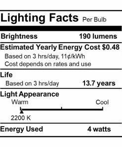 LED Lightbulbs Bulbrite Curved LED Filament 4 Watt Dimmable Nostalgic Hairpin Filament ST18 Light Bulbs, 2/Pack (861404) -ADESSO-shop 27FEF7AD 59DA 47E2 B57D2980C3C004BA s7