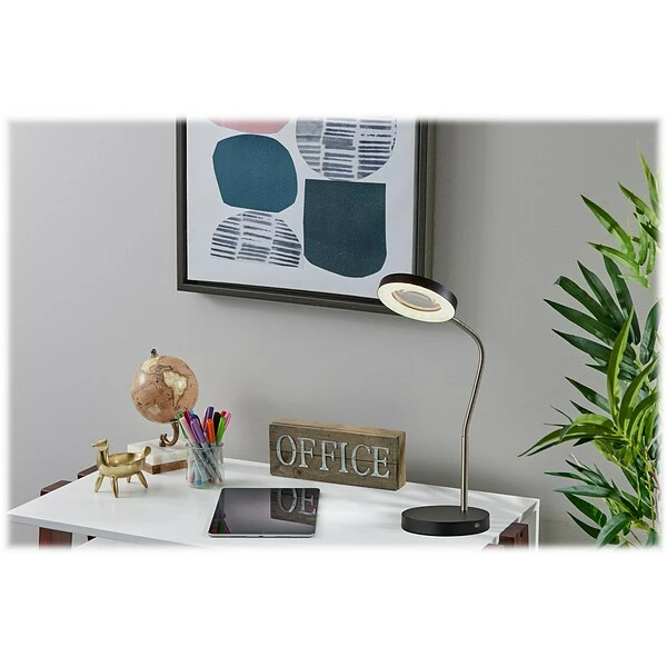 Craft Lighting & Magnifiers Simplee Adesso Holmes LED 3x Magnifier Desk Lamp (SL4924-01) 2 Craft Lighting & Magnifiers Simplee Adesso Holmes LED 3x Magnifier Desk Lamp (SL4924-01) - Image 2