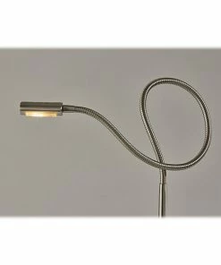 Desk Lamps Adesso Eternity LED Desk Lamp, 37.5", Brushed Steel (5027-22) -ADESSO-shop 33DFB599 13AD 4660 B56224EDC0DC4CD3 s7