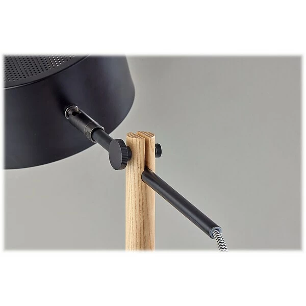 Floor Lamps Adesso Dylan 55" Metal/Wood Floor Lamp With Cylindrical Shade (6074-01) 9 Floor Lamps Adesso Dylan 55" Metal/Wood Floor Lamp With Cylindrical Shade (6074-01) - Image 7