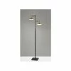 Floor Lamps Adesso Lucas 65" Black/Antique Brass Floor Lamp With 2 Cone Shades (4264-01) -ADESSO-shop 71E0734A C829 472B B0CA86E53DF4D7F4 s7