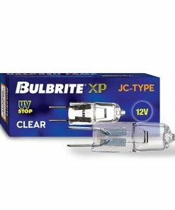 LED Lightbulbs Bulbrite Halogen Mini T3 JC Bi-Pin Base (G4)Clear Light Bulbs, 20 Watt, 10/Pack(860781)