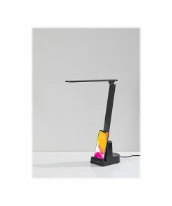 Desk Lamps Simplee Adesso Cody LED Desk Lamp, 24.5", Matte Black (SL4922-01)