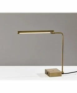 Desk Lamps Adesso Sawyer LED Desk Lamp, 24.5", Antique Brass/Cream (3039-21) 12 Desk Lamps Adesso Sawyer LED Desk Lamp, 24.5", Antique Brass/Cream (3039-21) -ADESSO-shop 9A960ADD 8090 49AB 8981998B80A14852 s7