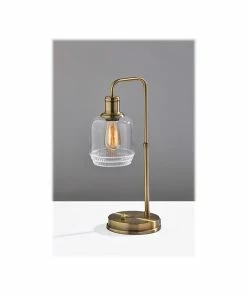 Table Lamps Simplee Adesso Barnett Table Lamp, Antique Brass (SL3712-21)