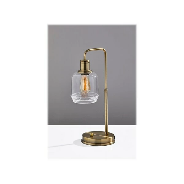 Table Lamps Simplee Adesso Barnett Table Lamp, Antique Brass (SL3712-21) 3 Table Lamps Simplee Adesso Barnett Table Lamp, Antique Brass (SL3712-21)