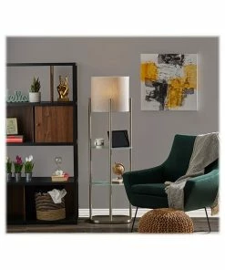 Floor Lamps Adesso Norman 60.5" Brushed Steel Floor Lamp With Cylindrical Shade (1518-22) 7 Floor Lamps Adesso Norman 60.5" Brushed Steel Floor Lamp With Cylindrical Shade (1518-22) -ADESSO-shop C96C355F 08F6 4C45 968C52B9D20CA230 s7