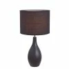 Table Lamps Simple Designs Oval Base Ceramic Table Lamp, Black Finish 1 Table Lamps Simple Designs Oval Base Ceramic Table Lamp, Black Finish -ADESSO-shop m000086147 s7