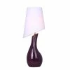 Table Lamps Elegant Designs Curved Purple Ceramic Table Lamp With Asymmetrical White Shade 1 Table Lamps Elegant Designs Curved Purple Ceramic Table Lamp With Asymmetrical White Shade -ADESSO-shop m000086149 s7
