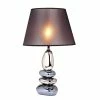 Table Lamps Elegant Designs Stacked Ceramic Table Lamp With Chrome And Metallic Blue Stones, Chrome Finish -ADESSO-shop m000086150 s7