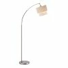 Adesso Home Floor Lamps Adesso® Gala 71"H Adjustable Arc Floor Lamp, Brushed Steel With Natural Fabric Shade (3029-12) 2 Adesso Home Floor Lamps Adesso® Gala 71"H Adjustable Arc Floor Lamp, Brushed Steel With Natural Fabric Shade (3029-12) -ADESSO-shop m000086444 s7