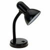 Desk Lamps Simple Designs Basic Metal Desk Lamp With Flexible Hose Neck, Black (1180913ALL)