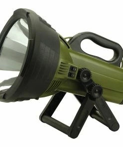 Outdoor Lighting GSM Cyclops Thor X Colossus Halogen Rechargeable Spotlight, 18000000cd, 130W, Green