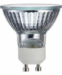 Standard Lightbulb Philips Halogen MR16 Lamp, 25° Flood, 50 Watts, GU10 Base, 6PK