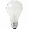 Standard Lightbulb Philips Incandescent Frosted A21 Lamp, Silicone Coated Rough Service, 100 Watts, 60PK