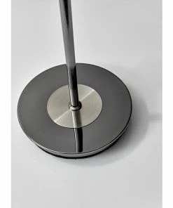 Adesso Home Floor Lamps Adesso® Metropolis 71.5"H Black Nickel 300W Torchiere With Frosted Glass Bowl Shade (5120-01) -ADESSO-shop m007084447 s7