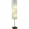 Adesso Home Floor Lamps Adesso® Gyoza 67"H Floorchiere, Walnut With White Rice Paper Shade (4099-15) 1 Adesso Home Floor Lamps Adesso® Gyoza 67"H Floorchiere, Walnut With White Rice Paper Shade (4099-15) -ADESSO-shop s0611837 s7