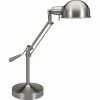 Desk Lamps V-LIGHT Full Spectrum Tilt-Arm Metal Desk Lamp, 24"H, Brushed Nickel (VS687372BN) 1 Desk Lamps V-LIGHT Full Spectrum Tilt-Arm Metal Desk Lamp, 24"H, Brushed Nickel (VS687372BN) -ADESSO-shop s0918717 s7