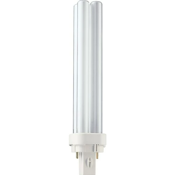 Fluorescent Bulb Philips Compact Fluorescent PL-C Lamp, 13 Watts, 2-Pin (GX23-2), Warm White, 10PK 3 Fluorescent Bulb Philips Compact Fluorescent PL-C Lamp, 13 Watts, 2-Pin (GX23-2), Warm White, 10PK