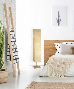 Adesso Home Floor Lamps Adesso® Dune 58"H Floorchiere, Brushed Steel With Natural Paper Shade (8022-12) -ADESSO-shop sp100028236 s7