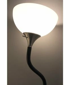Adesso Home Floor Lamps Adesso® Gander 71"H Floor Lamp, Black With White Plastic Shade (7007-01) -ADESSO-shop sp100028261 s7
