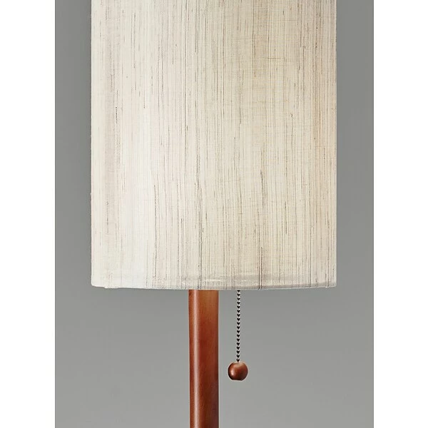Adesso Home Table Lamps Adesso® Hamptons Incandescent 31"H Table Lamp, Walnut/Beige Linen (3337-15) 5 Adesso Home Table Lamps Adesso® Hamptons Incandescent 31"H Table Lamp, Walnut/Beige Linen (3337-15) - Image 3