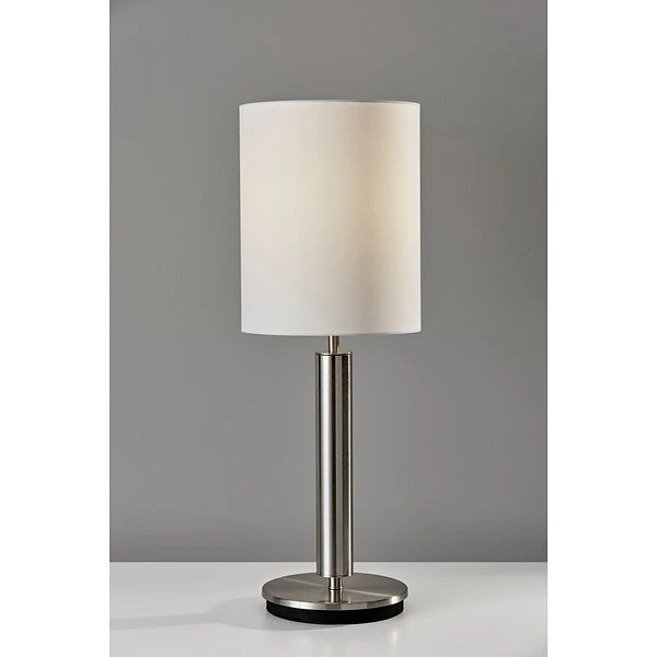 Adesso Home Table Lamps Adesso® Hollywood Incandescant Table Lamp, Brushed Steel (4173-22) 5 Adesso Home Table Lamps Adesso® Hollywood Incandescant Table Lamp, Brushed Steel (4173-22) - Image 3