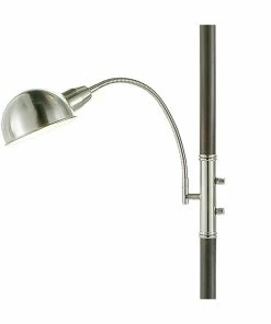 Adesso Home Floor Lamps Adesso® Lexington 71"H Walnut And Brushed Steel Floor And Reading Lamp Combo (4052-15) 12 Adesso Home Floor Lamps Adesso® Lexington 71"H Walnut And Brushed Steel Floor And Reading Lamp Combo (4052-15) -ADESSO-shop sp100563080 s7