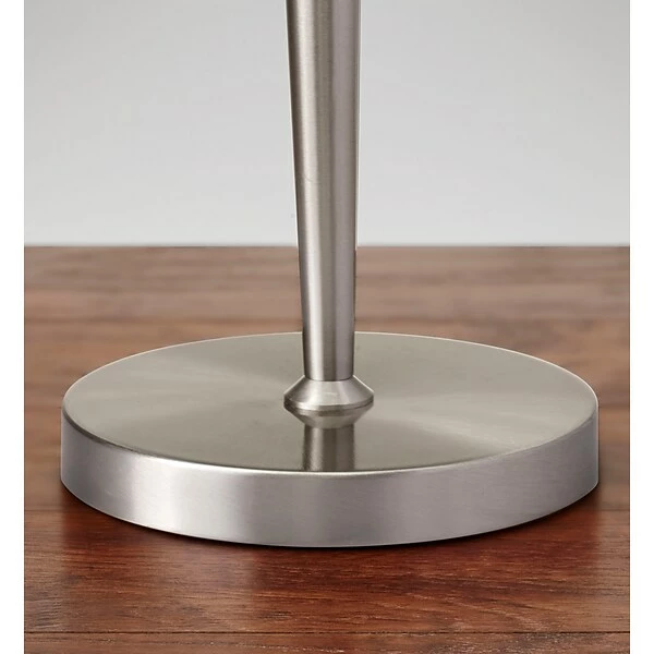 Adesso Home Table Lamps Adesso® Hayworth Incandescant Table Lamp, Brushed Steel (3456-22) 4 Adesso Home Table Lamps Adesso® Hayworth Incandescant Table Lamp, Brushed Steel (3456-22) - Image 2