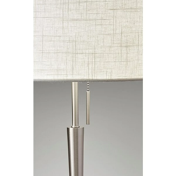 Adesso Home Table Lamps Adesso® Hayworth Incandescant Table Lamp, Brushed Steel (3456-22) 5 Adesso Home Table Lamps Adesso® Hayworth Incandescant Table Lamp, Brushed Steel (3456-22) - Image 3