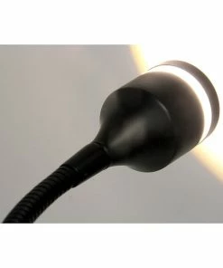 Adesso Home Table Lamps Adesso® Prospect LED Gooseneck Clip Lamp, Matte Black, (3217-01)