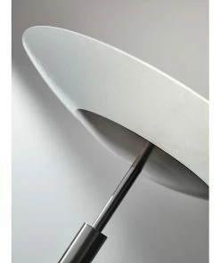 Adesso Home Floor Lamps Adesso® Stellar 72"H Brushed Steel LED Torchiere And Reading Light Combo With Frosted Glass Shade (5128-22) -ADESSO-shop sp100563159 s7