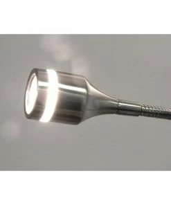 Adesso Home Table Lamps Adesso® Prospect LED Gooseneck Desk Lamp, Brushed Steel (3218-22)