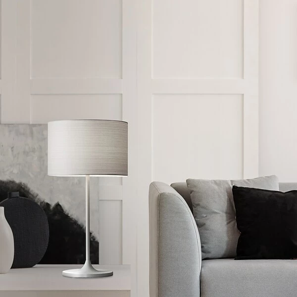 Adesso Home Table Lamps Adesso® Oslo Incandescant Table Lamp, White (6236-02) 7 Adesso Home Table Lamps Adesso® Oslo Incandescant Table Lamp, White (6236-02) - Image 5