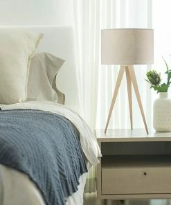 Adesso Home Table Lamps Adesso® Director 26.25"H Incandescent Table Lamp, Natural Wood (6423-12) -ADESSO-shop sp101399436 s7