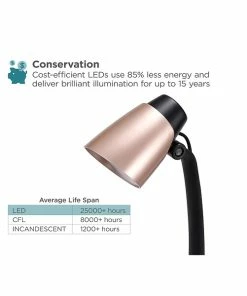 Desk Lamps Black & Decker LED Desk Lamp, Matte (VLED1814-BD) 9 Desk Lamps Black & Decker LED Desk Lamp, Matte (VLED1814-BD) -ADESSO-shop sp104222205 s7