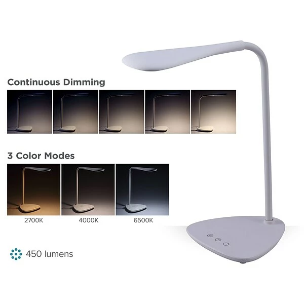 Desk Lamps Black & Decker Minimalist LED Desk Lamp, Matte (VLED1820-BD) 4 Desk Lamps Black & Decker Minimalist LED Desk Lamp, Matte (VLED1820-BD) - Image 2