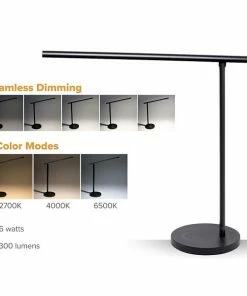 Desk Lamps Bostitch LED Desk Lamp, Matte (VLED1826BLK-BOS)
