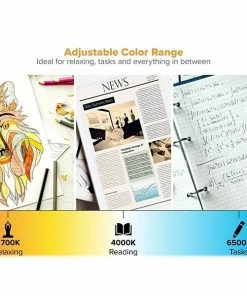 Desk Lamps Bostitch LED Desk Lamp, Matte (VLED1826BLK-BOS) -ADESSO-shop sp104308352 s7