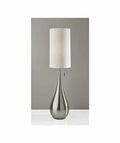 Table Lamps Adesso Christina Table Lamp, Brushed Steel (1536-22)
