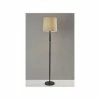Floor Lamps Simplee Adesso William 58" Glossy Black Floor Lamp With Drum Shade (1571-01) -ADESSO-shop sp106141087 s7