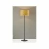 Floor Lamps Adesso Oslo 59.5" Matte Black Floor Lamp With Drum Shade (6237-12) 1 Floor Lamps Adesso Oslo 59.5" Matte Black Floor Lamp With Drum Shade (6237-12) -ADESSO-shop sp106141104 s7