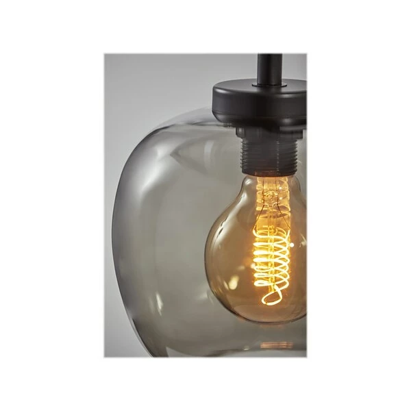 Floor Lamps Adesso Ashton 58.75" Matte Black Floor Lamp With Round Shade (3438-01) 5 Floor Lamps Adesso Ashton 58.75" Matte Black Floor Lamp With Round Shade (3438-01) - Image 3