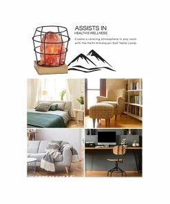 Table Lamps Simplee Adesso Faith Incandescent Table Lamp, Pink Himalayan Salt/Natural Wood/Black (SL1147-12) 8 Table Lamps Simplee Adesso Faith Incandescent Table Lamp, Pink Himalayan Salt/Natural Wood/Black (SL1147-12) -ADESSO-shop sp106383103 s7