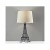 Table Lamps Simplee Adesso Effel Tower Incandescent Table Lamp, Oatmeal/Black (SL5001-01) -ADESSO-shop sp106467656 s7