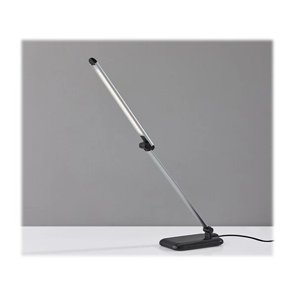 Desk Lamps Simplee Adesso Lennox LED Desk Lamp, 25", Matte Silver/Glossy Black (SL4903-01) 8 Desk Lamps Simplee Adesso Lennox LED Desk Lamp, 25", Matte Silver/Glossy Black (SL4903-01) - Image 6