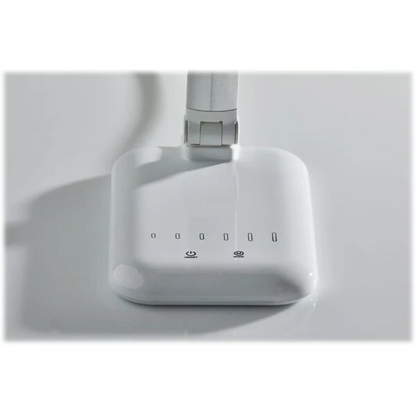 Desk Lamps Simplee Adesso Lennox LED Desk Lamp, 25", Matte Silver/Glossy White (SL4903-02) 5 Desk Lamps Simplee Adesso Lennox LED Desk Lamp, 25", Matte Silver/Glossy White (SL4903-02) - Image 3