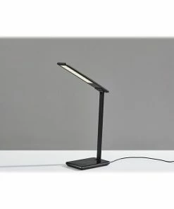 Desk Lamps Simplee Adesso Declan AdessoCharge LED Desk Lamp, 16", Glossy Black (SL4904-01) 14 Desk Lamps Simplee Adesso Declan AdessoCharge LED Desk Lamp, 16", Glossy Black (SL4904-01) -ADESSO-shop sp106467688 s7